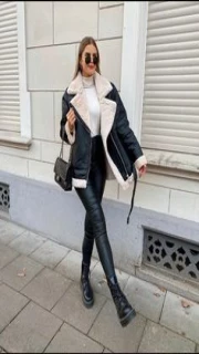 Styling jackets in winter