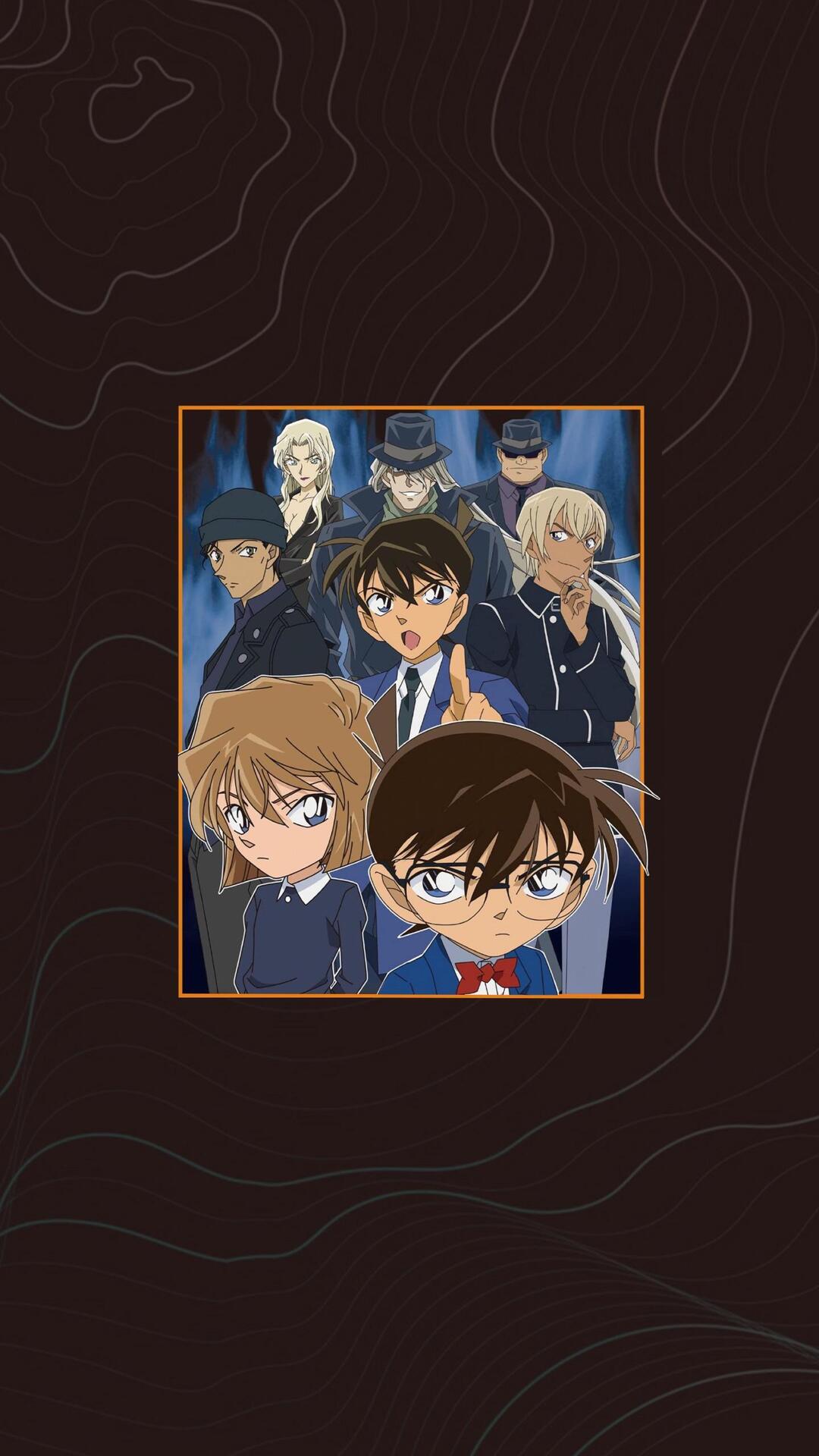 Gambar Detective Conan pakai cat air